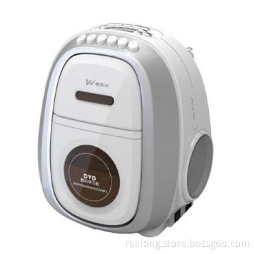Backpack shape DVD player with subwoofer and FM/AM radio